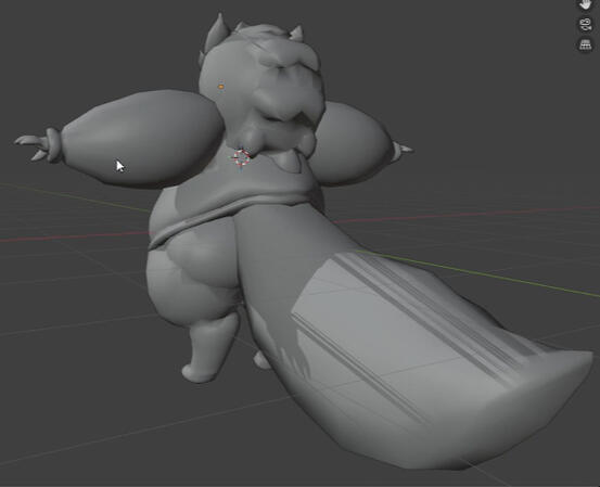 Fully modeled! Kritter, compleete
